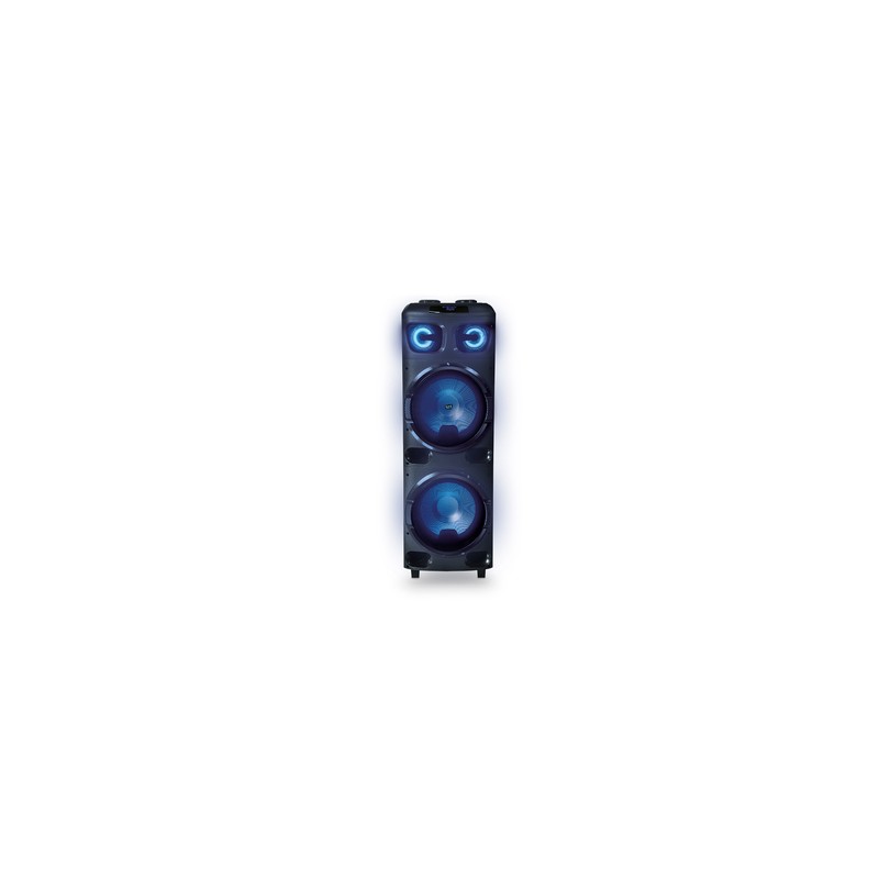 Bafle Bluetooth Stuffactory 12 pulg. Luz LED Multicolor Negro