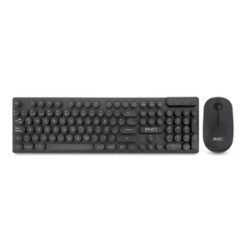 Teclado y Mouse Inalámbrico Retrokey Select Power Negro