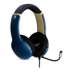 Audífonos Gamer Alámbricos Zelda PDP Azul con Morado