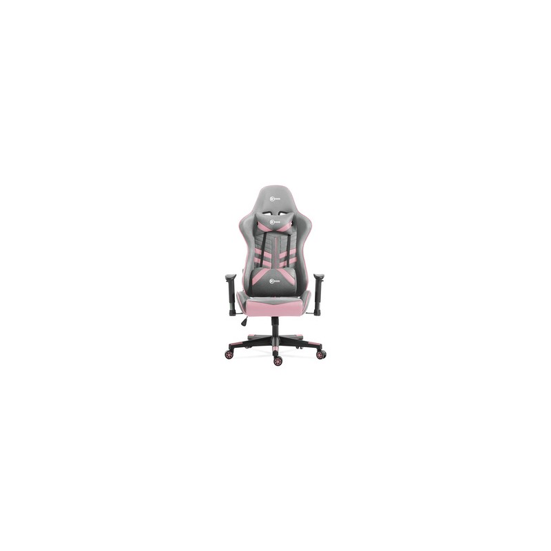 Silla Gamer RadioShack Gris con Rosa