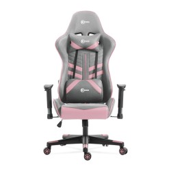 Silla Gamer RadioShack Gris con Rosa