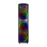 Bafle Bluetooth Kingdom Daewoo 3 x 10 pulg. USB Luz Led Negro