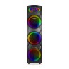 Bafle Bluetooth Kingdom Daewoo 3 x 10 pulg. USB Luz Led Negro