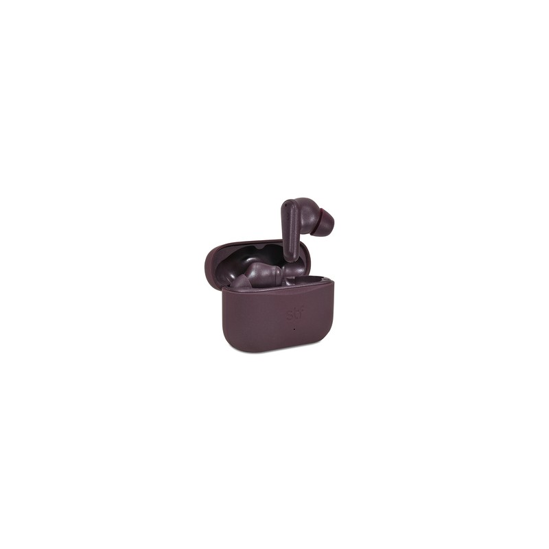 Audífonos In Ear Soar Stuffactory 4 micrófonos Morado