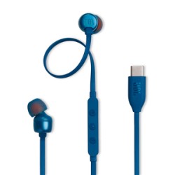 Audífonos Alámbricos 310C JBL Tune Tipo C Azul