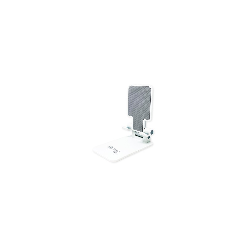 Soporte Plegable de Escritorio para Celular DBugg / Blanco