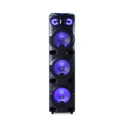 Bafle Bluetooth Onebody Stuffactory 12 pulg. Luz LED Multicolor Negro