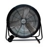 Ventilador Fijo para Piso Thermoflex 30 pulg. 3 velocidades Negro