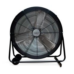 Ventilador Fijo para Piso Thermoflex 30 pulg. 3 velocidades Negro