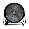 Ventilador Fijo para Piso Thermoflex 30 pulg. 3 velocidades Negro