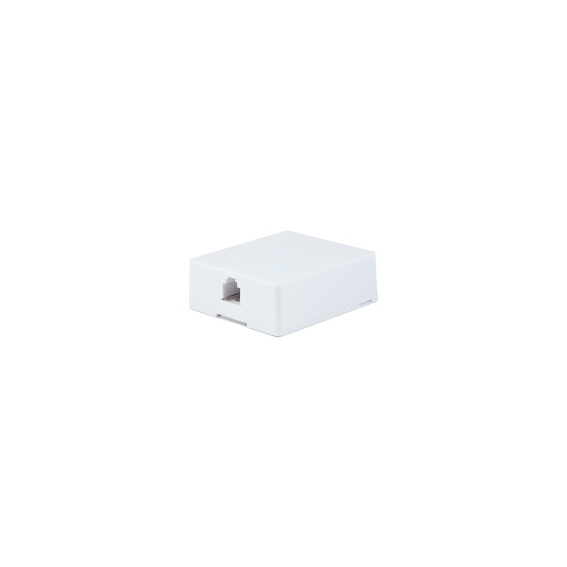 Adaptador de Línea Telefónica Power Gear 76136 / Blanco / 1 puerto