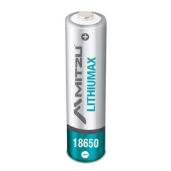Pilas Recargables de Litio MP-18650 Mitzu 2000 mAh 1 pieza