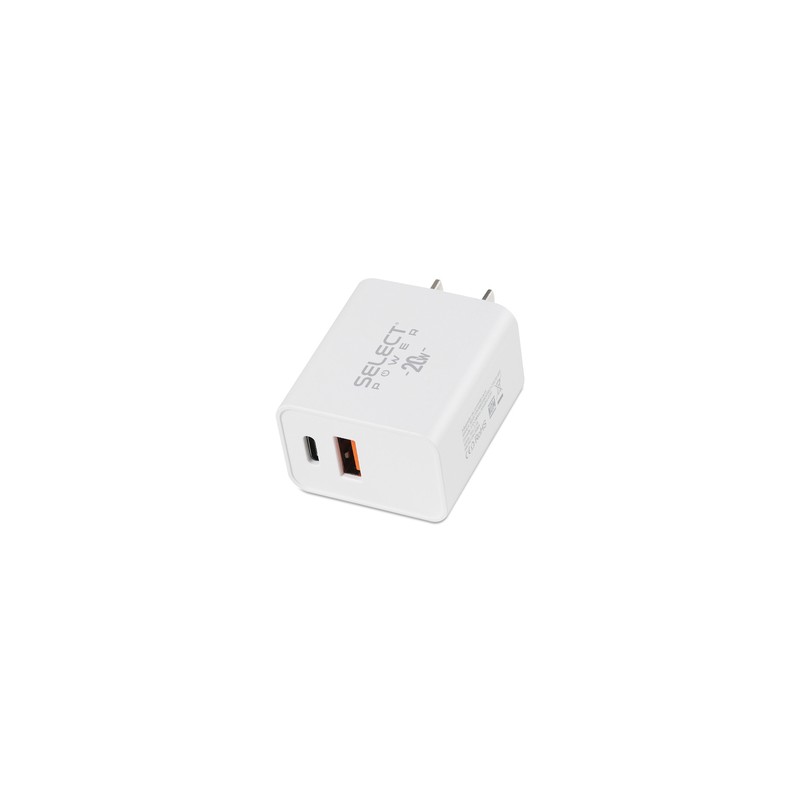 Cargador de Pared Select Power Tipo C 20w Blanco