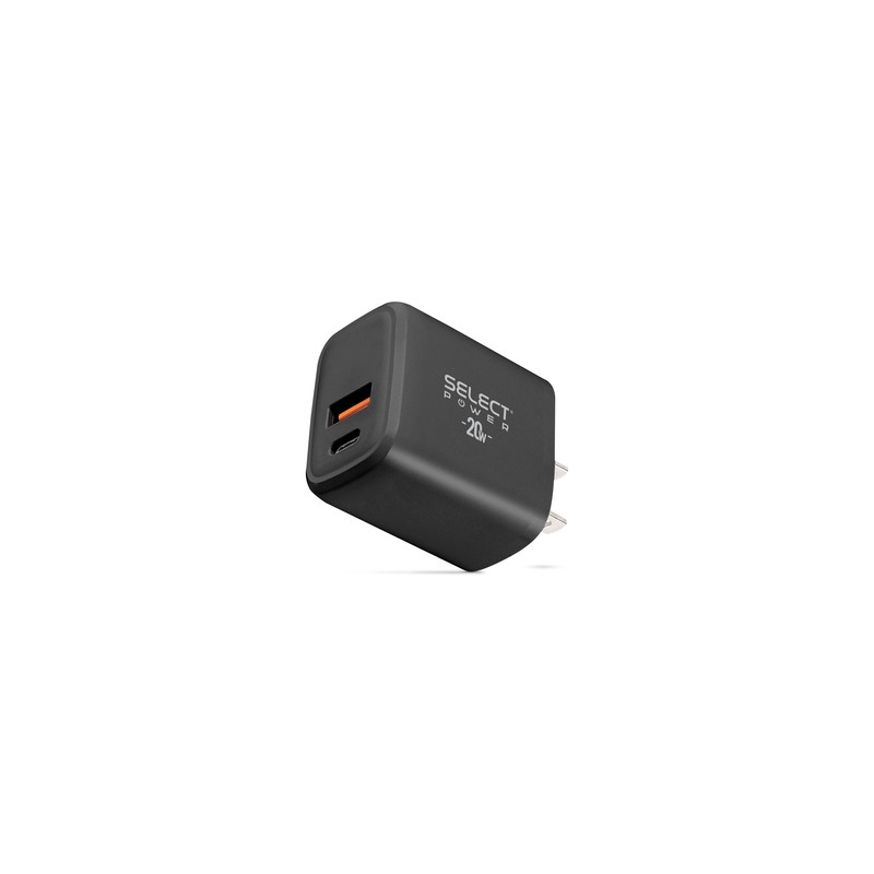 Cargador de Pared Select Power Tipo C 20w Negro