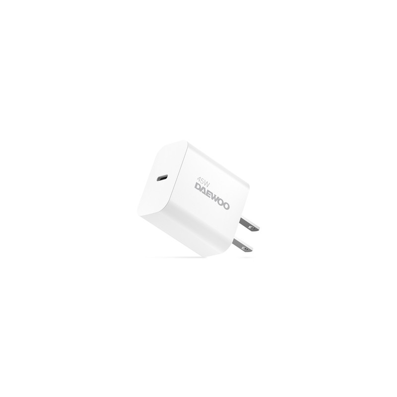 Cargador de Pared Daewoo Tipo C 45w Blanco