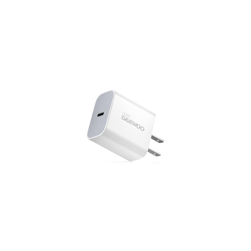 Cargador de Pared Daewoo Tipo C 30w Blanco