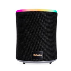 Bocina Bluetooth Rolling Stone Stuffactory Luz LED 10 w Negro