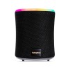 Bocina Bluetooth Rolling Stone Stuffactory Luz LED 10 w Negro