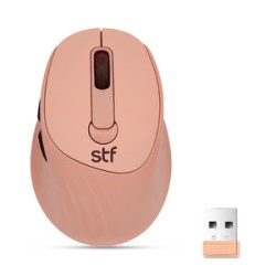 Mouse Inalámbrico Viva Stuffactory Windows 6 botones Rosa