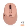 Mouse Inalámbrico Viva Stuffactory Windows 6 botones Rosa