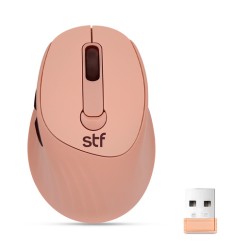 Mouse Inalámbrico Viva Stuffactory Windows 6 botones Rosa