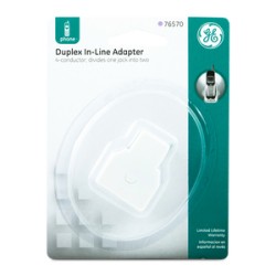 Adaptador para Cable Telefónico Power Gear 76570 / Blanco