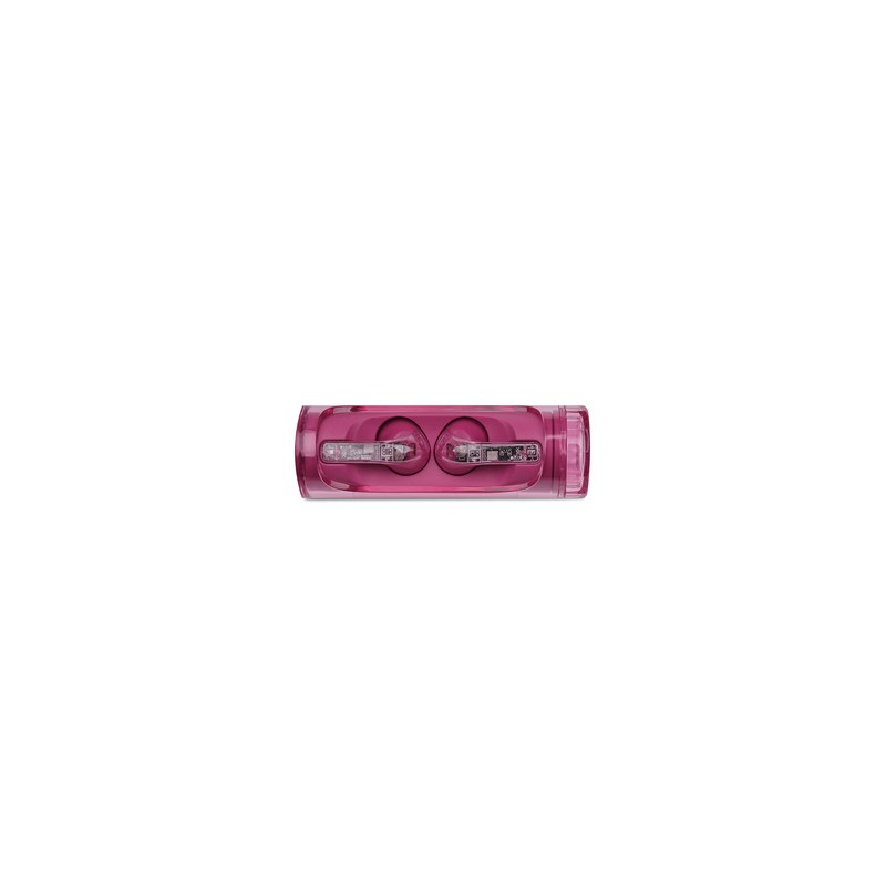 Audífonos Inalámbricos In Ear Clear RadioShack Iluminación LED Rosa
