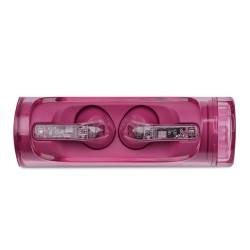 Audífonos Inalámbricos In Ear Clear RadioShack Iluminación LED Rosa