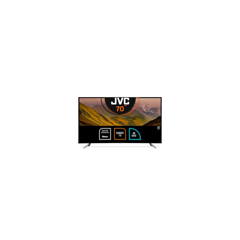 Pantalla SI70URF JVC Smart TV UHD Roku Frameless 70 pulg. 4k
