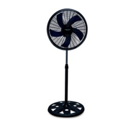 Ventilador de Pedestal Thermoflex 18 pulg. 3 velocidades Negro