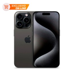 Celular Apple iPhone 15 Pro e-SIM 8gb / 256gb Negro