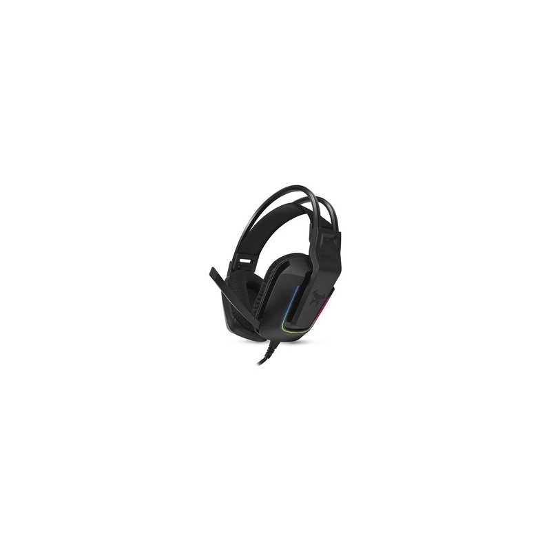 Audífonos Gamer Alámbricos Beast Stuffactory 1.8 m Negro