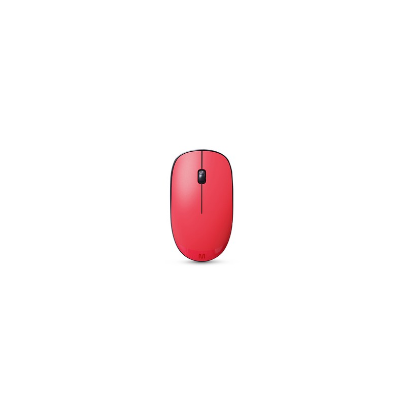 Mouse Inalámbrico 1200DPI Multi Windows y Mac OS Rojo