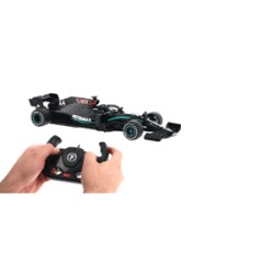 Carro de Control Remoto Mercedes AMG F1 Rastar 9 a 10 km/hr 15 m Negro