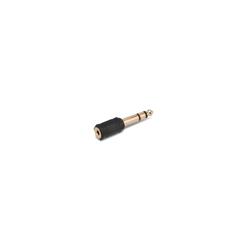 Adaptador de Audio 3.5 mm a Estéreo 6.3 mm RadioShack / Negro