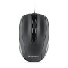 Mouse Óptico Alámbrico VB98106  Verbatim 3 botones Negro