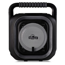 Bocina Bluetooth Led Billboard Carbono / Negro