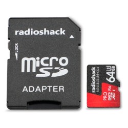 Tarjeta Micro SD RadioShack Clase 10 U3 64 gb