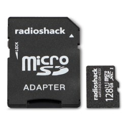 Tarjeta Micro SD RadioShack Clase 10 U1 128 gb