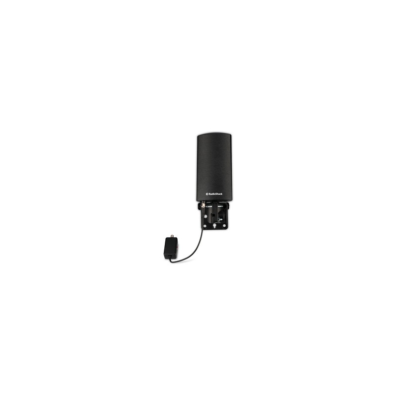 Antena de TV para Exterior RadioShack 28DB Impedancia Negro
