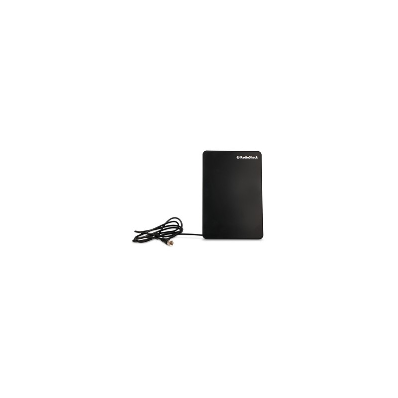 Antena de Interior para TV Panel Plano RadioShack Ganancia 5-7DB Negro