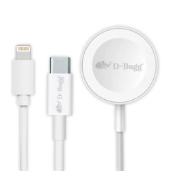 Cable Tipo C a Lightning con Cargador Inalámbrico DBugg 1 m