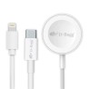 Cable Tipo C a Lightning con Cargador Inalámbrico DBugg 1 m