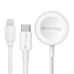Cable Tipo C a Lightning con Cargador Inalámbrico DBugg 1 m