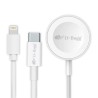 Cable Tipo C a Lightning con Cargador Inalámbrico DBugg 1 m