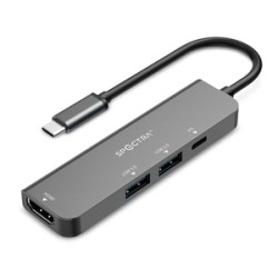 Hub USB Tipo C MW-F con 4 puertos
