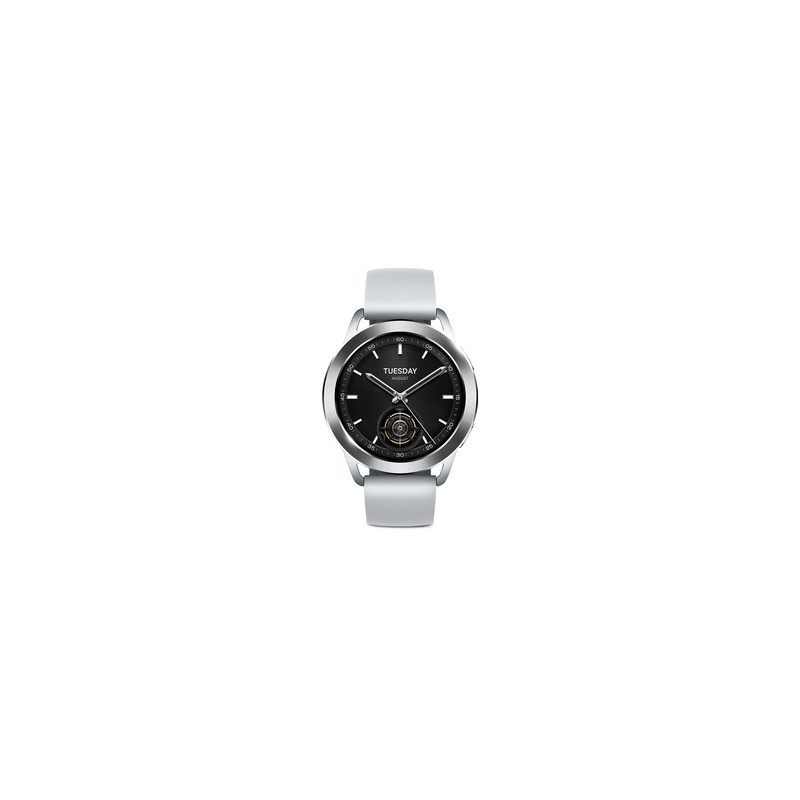 Smartwatch Xiaomi S3 Amoled 1.43 pulg. Plata