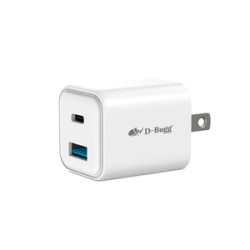 Cargador de Pared Plegable Dbugg Tipo C 35w Blanco
