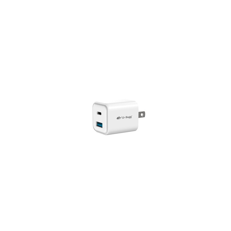 Cargador de Pared Plegable Dbugg Tipo C 35w Blanco