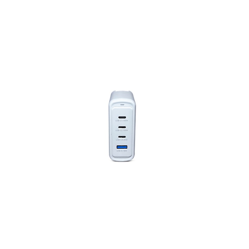 Cargador de Pared DBugg 3 entradas Tipo C 1 entrada USB 100w Blanco
